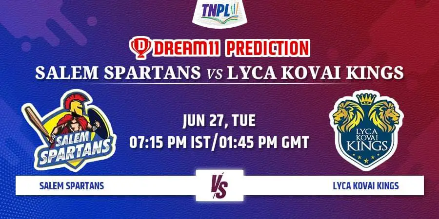 SS vs LKK Dream11 Team Prediction TNPL 2023